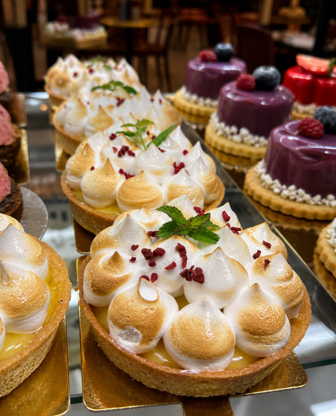Lemon meringue tarts